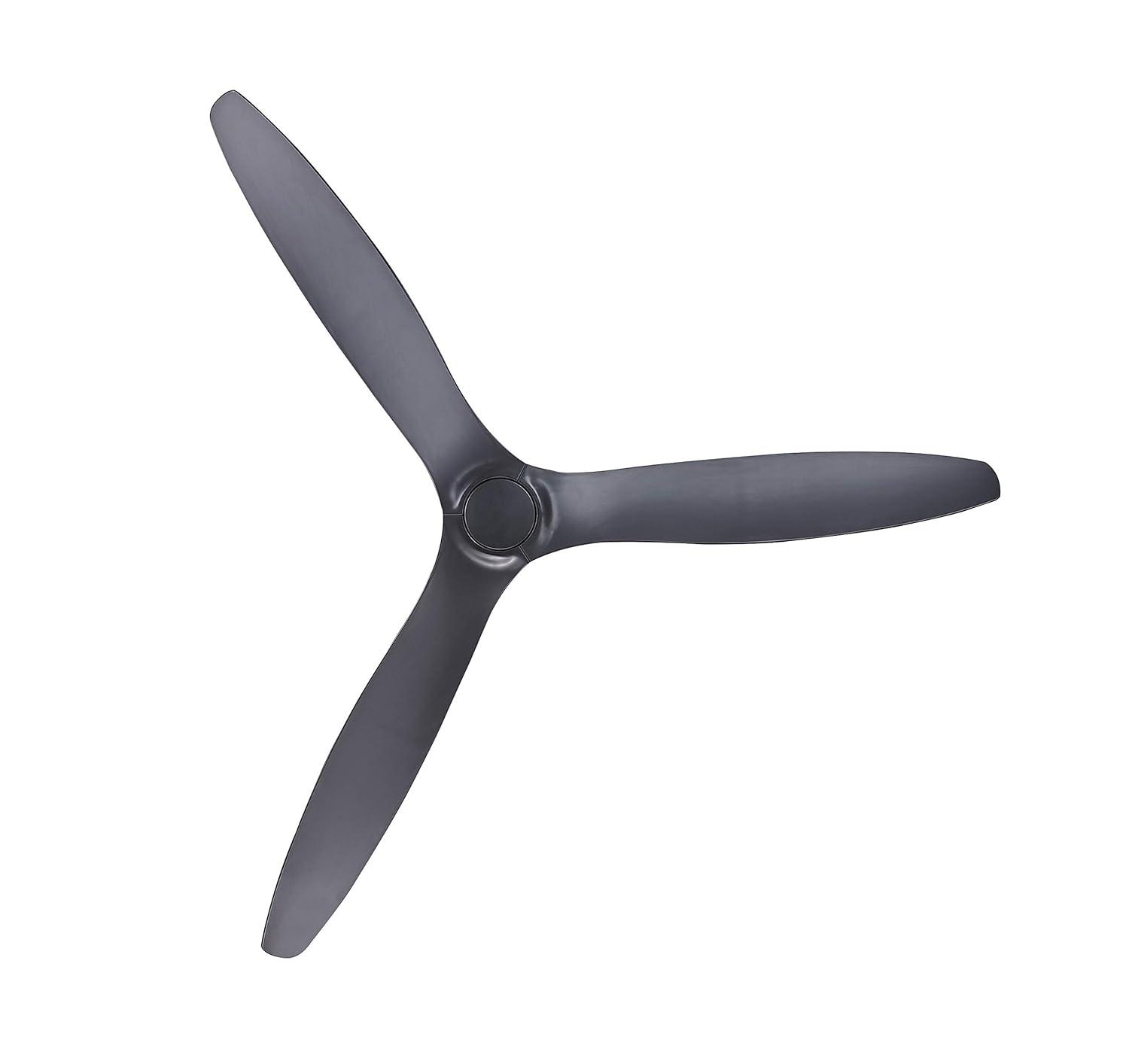 52" Zelda 3 - Blade Standard Ceiling Fan with Remote Control