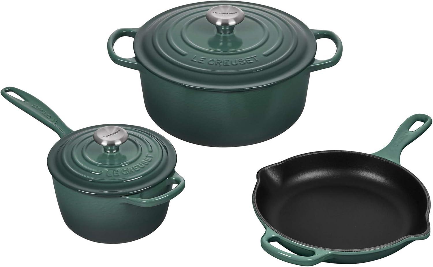 Le Creuset Enameled Cast Iron Oval Dutch Oven with Lid