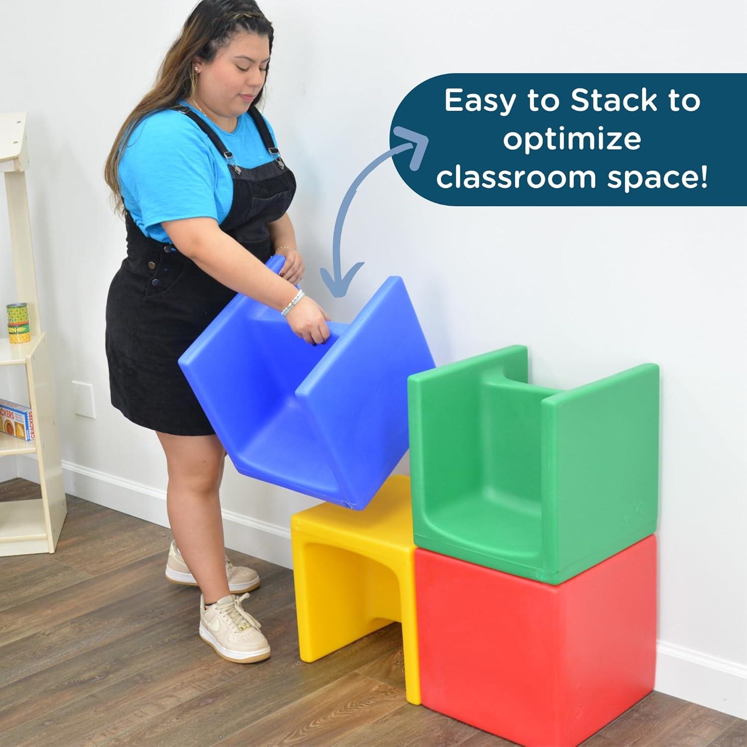 Cube Chair 3-in-1 Kids Desk/Activity