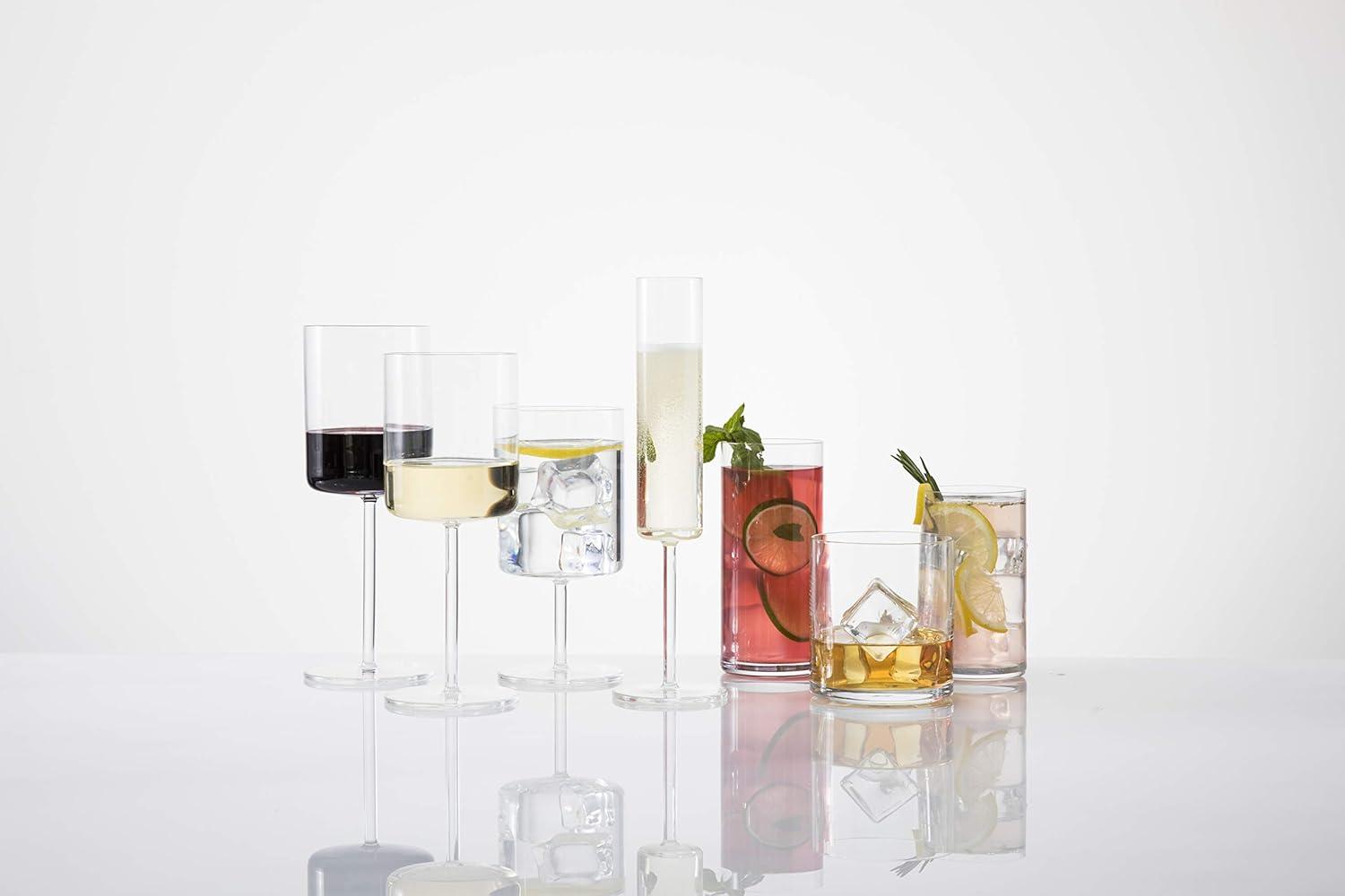 Modo 5.5 oz. Crystal Flute (Set of 4)