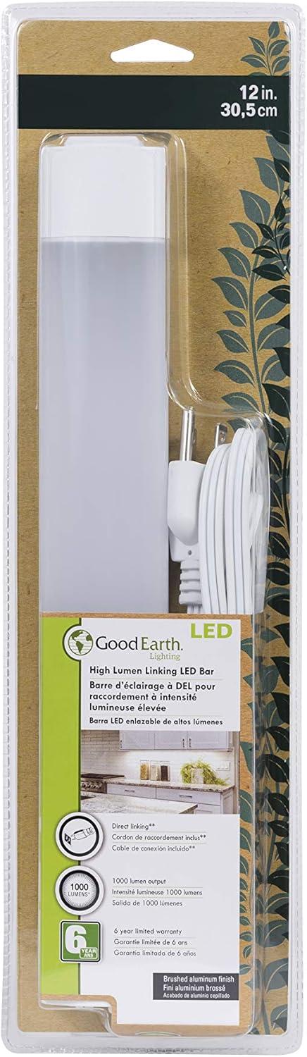 Good Earth Lighting 12" Led Plug in Bar UC1210-WH1-12LF1-G