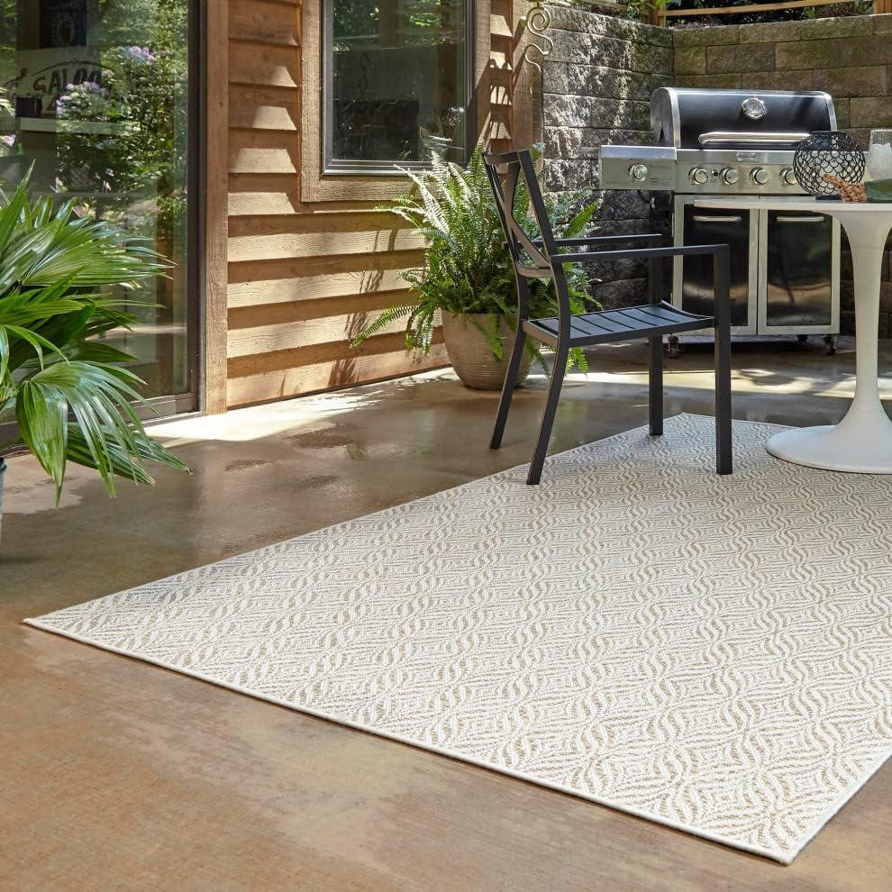 Unique Loom Outdoor Trellis Area Rug