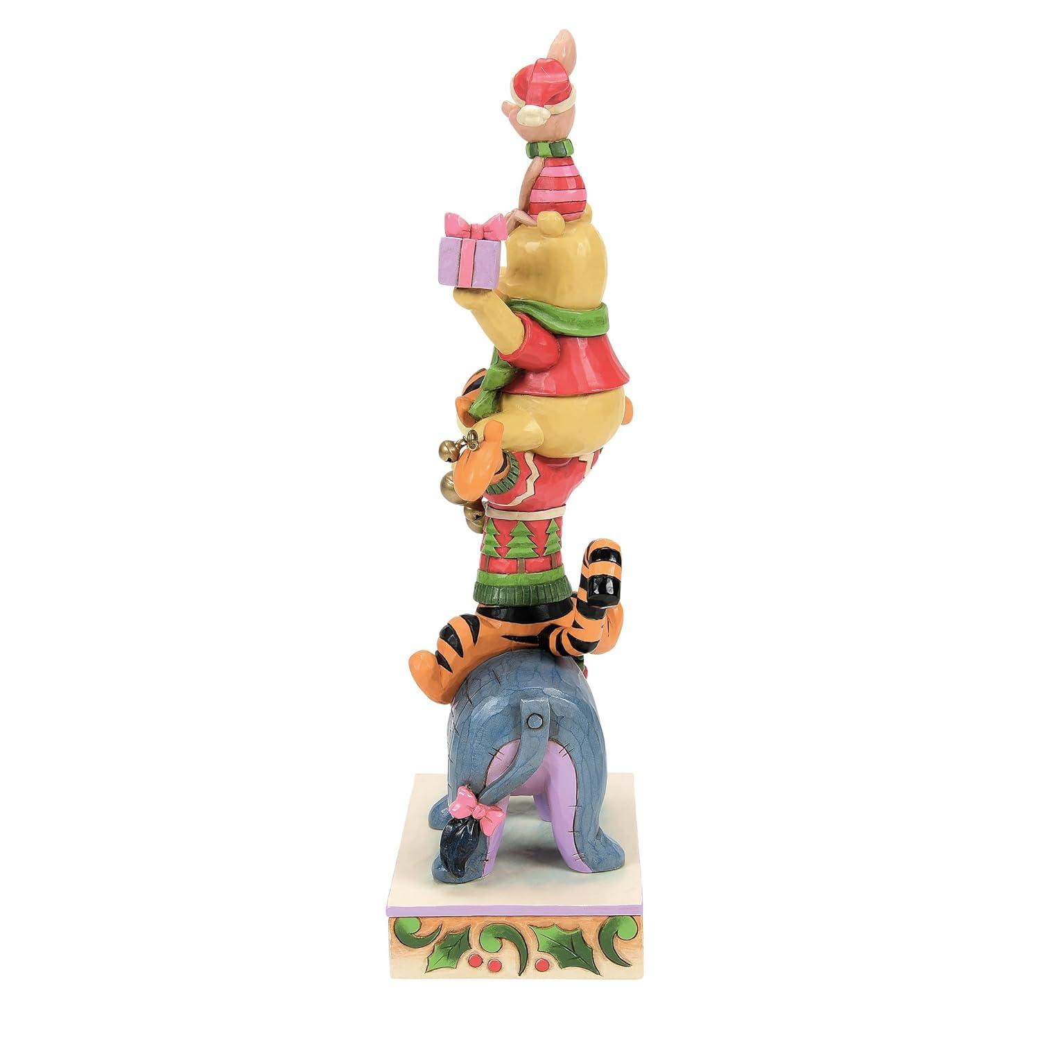 Jim Shore Jim Shore Disney Traditions Pooh & Friends Stacked Figurine 9.75in