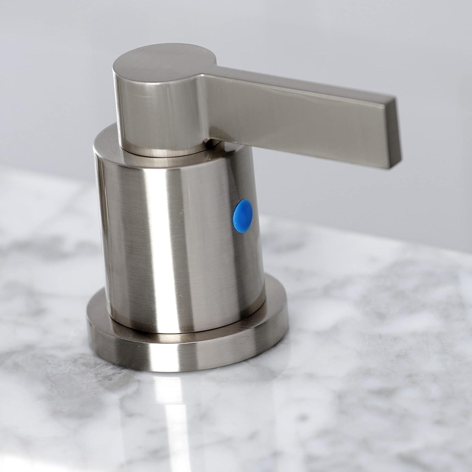 Nuvo Fusion Widespread Bathroom Faucet with Drain Assembly