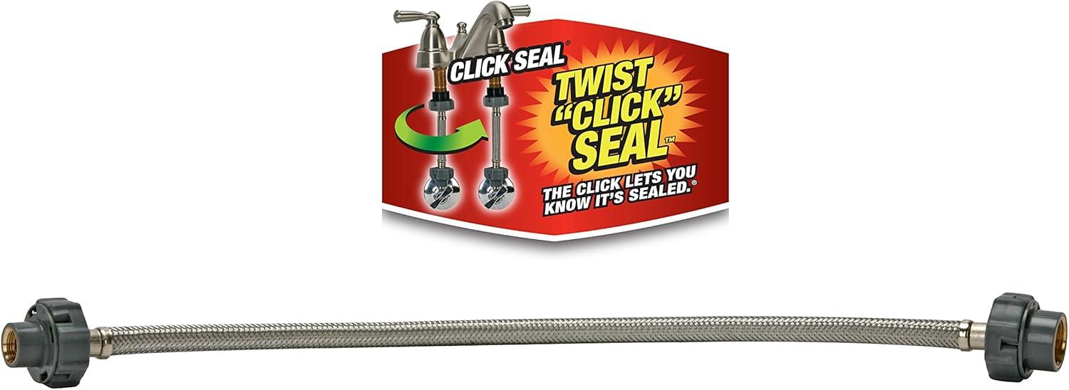 Fluidmaster 16-Inch Braided Stainless Steel Faucet Connector