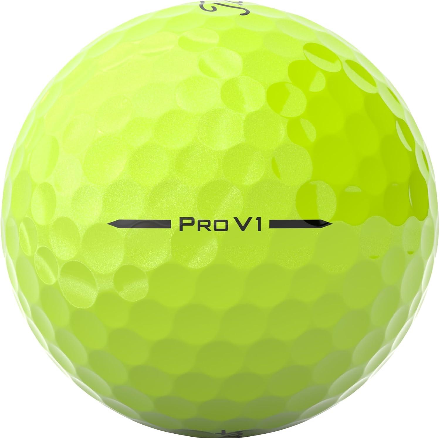 Titleist 2025 Pro V1, 12 Pack, Yellow