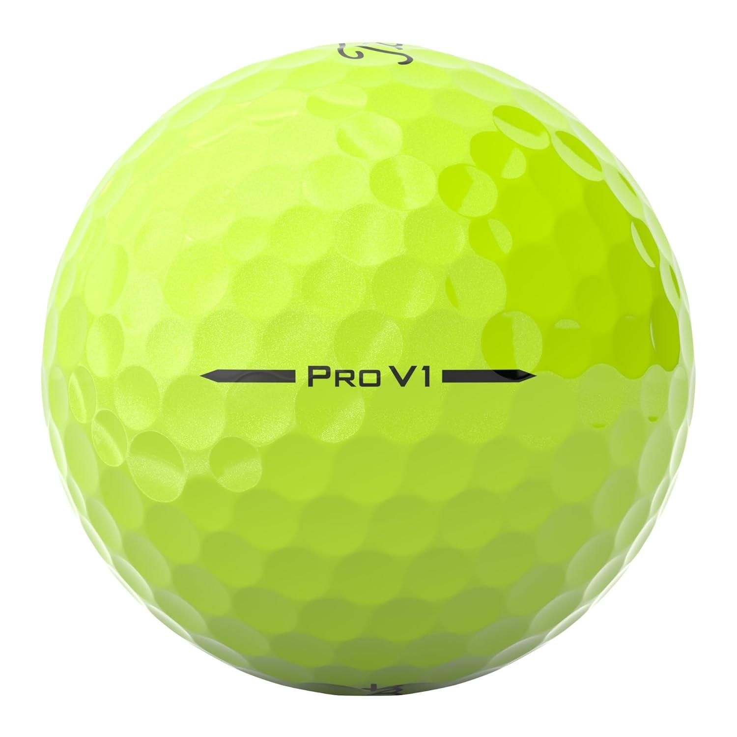 Titleist 2025 Pro V1, 12 Pack, Yellow