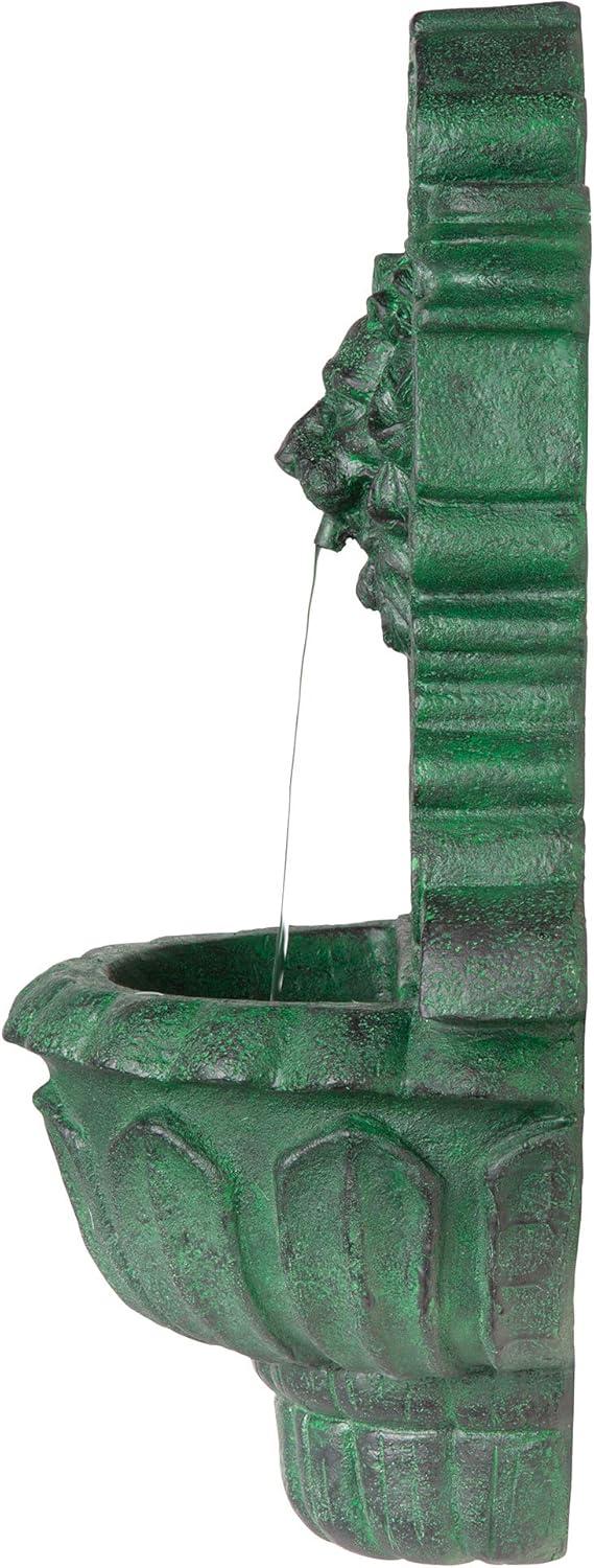 Astoria Grand Saint Remy Lion Corner Fountain with LED Lights
