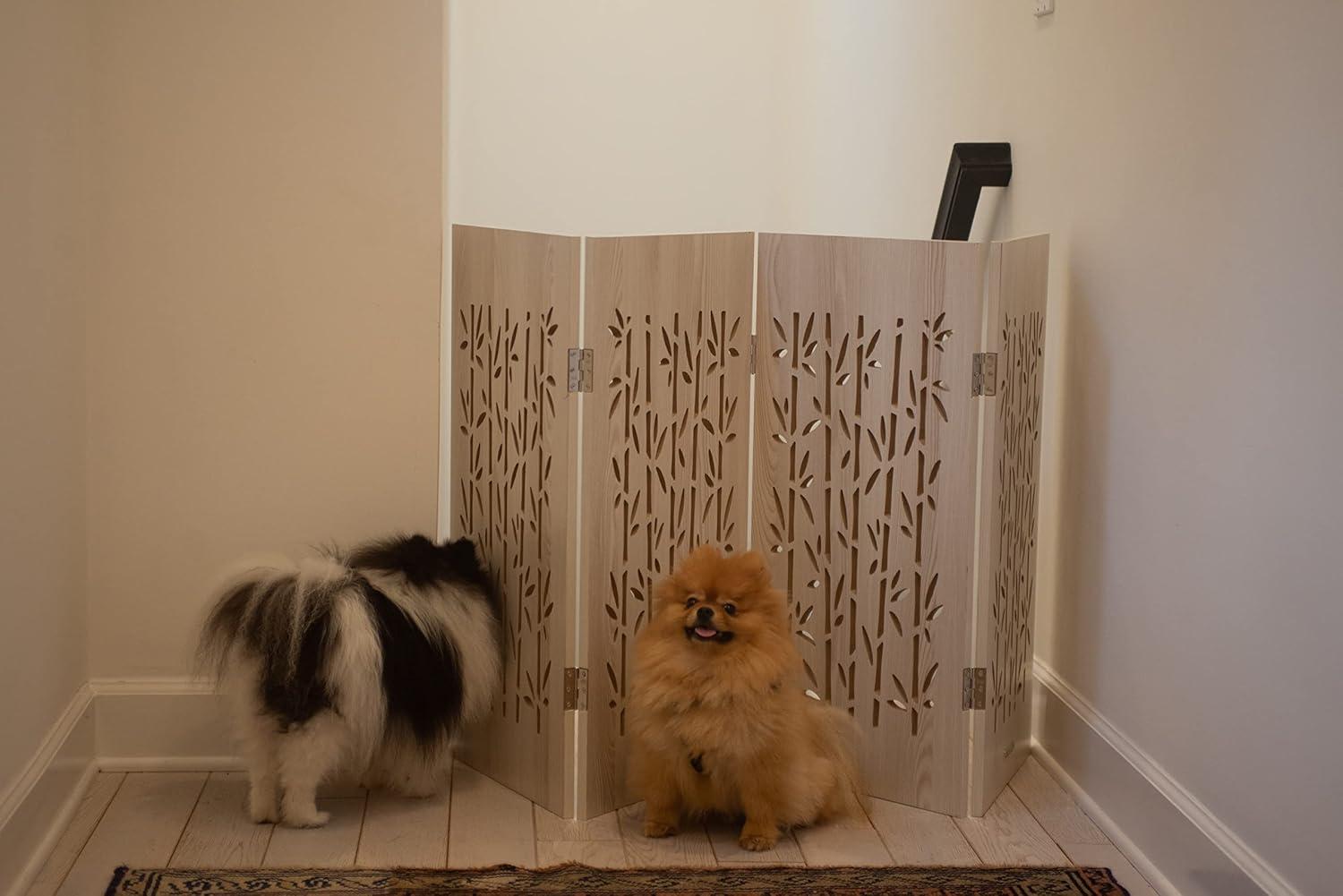 Tucker Murphy Pet™ Delgado Wood Free Standing Pet Gate