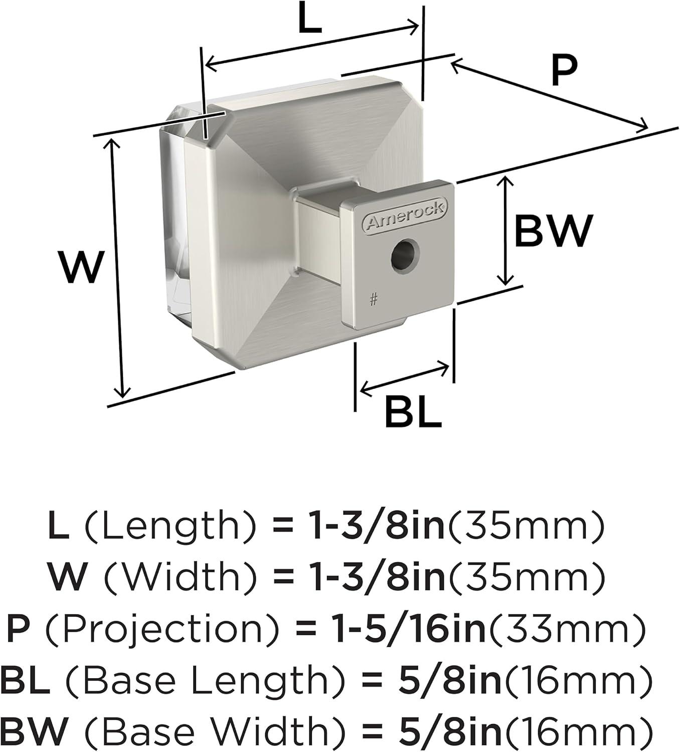 Glacio 1-3/8 inch (35mm) Length