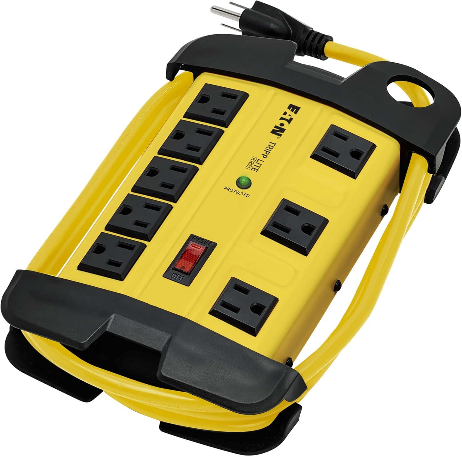 Tripp Lite TLM825SA Protect It! 8-Outlet Industrial Power Strip Surge Protector, 25-Foot Cord