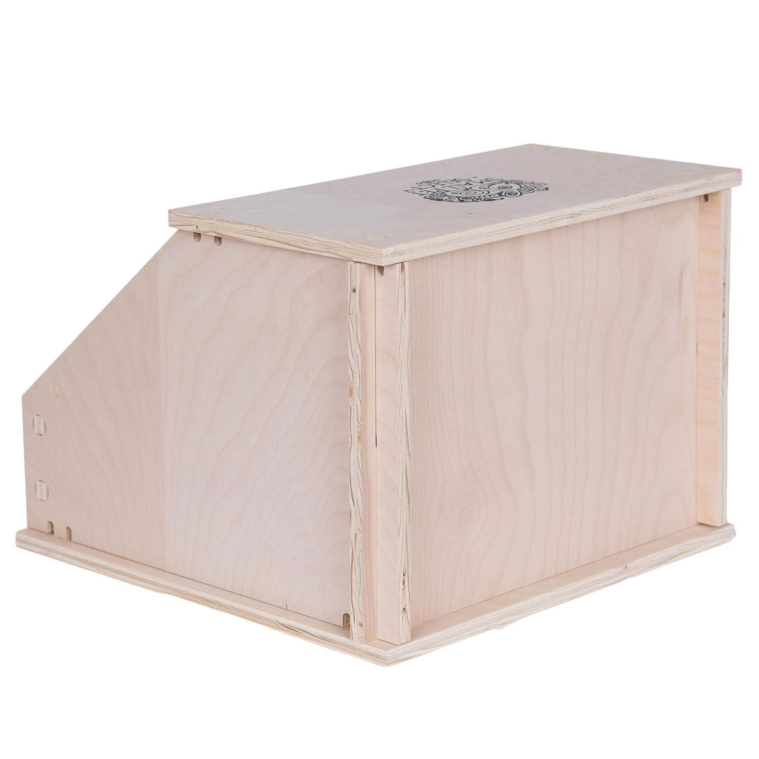 Small Pet Select - Chicken Nesting Box, 15x15x11, for Hens Laying Eggs, Wooden, Chicken Coop Nest Box,