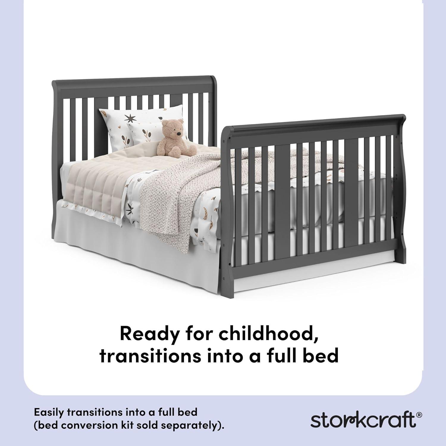 Portofino 5-in-1 Convertible Crib and Changer