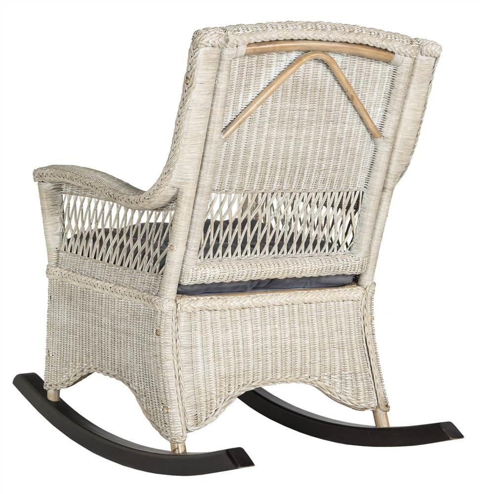 Aria Rocking Chair - SEA8036 - Antique/Grey - Safavieh