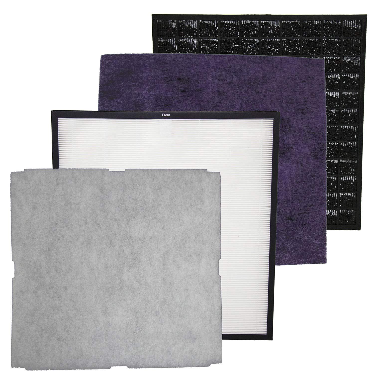 Filter-Monster – Toxin Reduction Air Filter Replacement Kit - Replacement Compatible with Rabbit Air MinusA2 Air Purifier