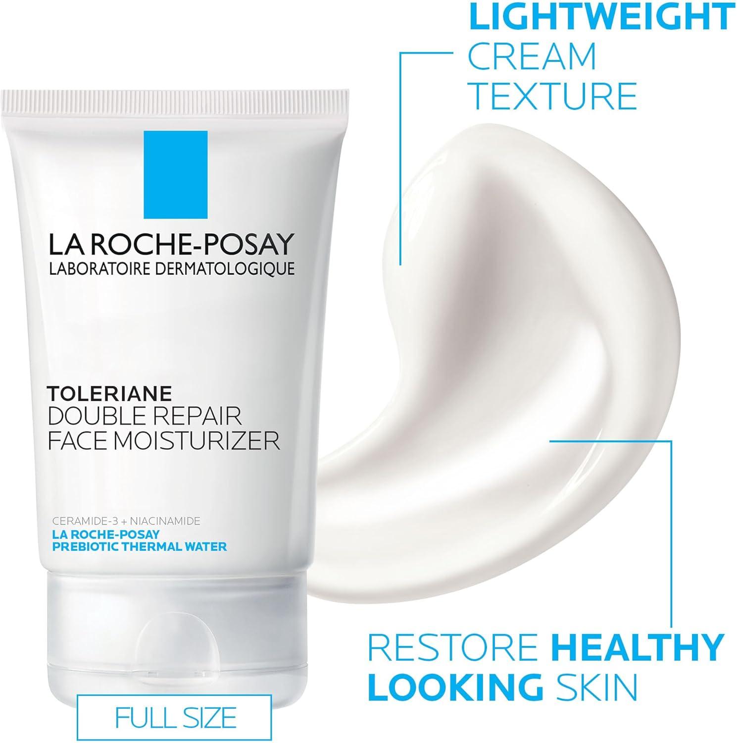 La Roche-Posay Travel Size Skin Care Set with Moisturizer and Cleanser