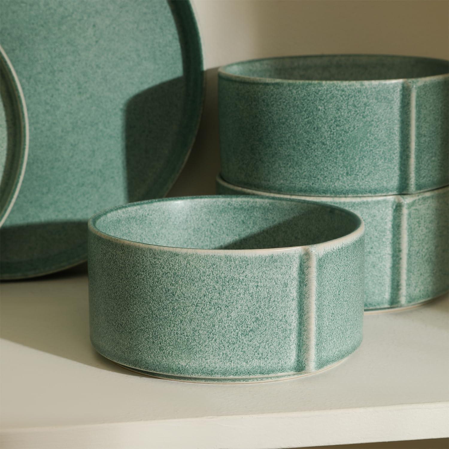 Stone Lain Bao 24-Piece Dinnerware Set Stoneware