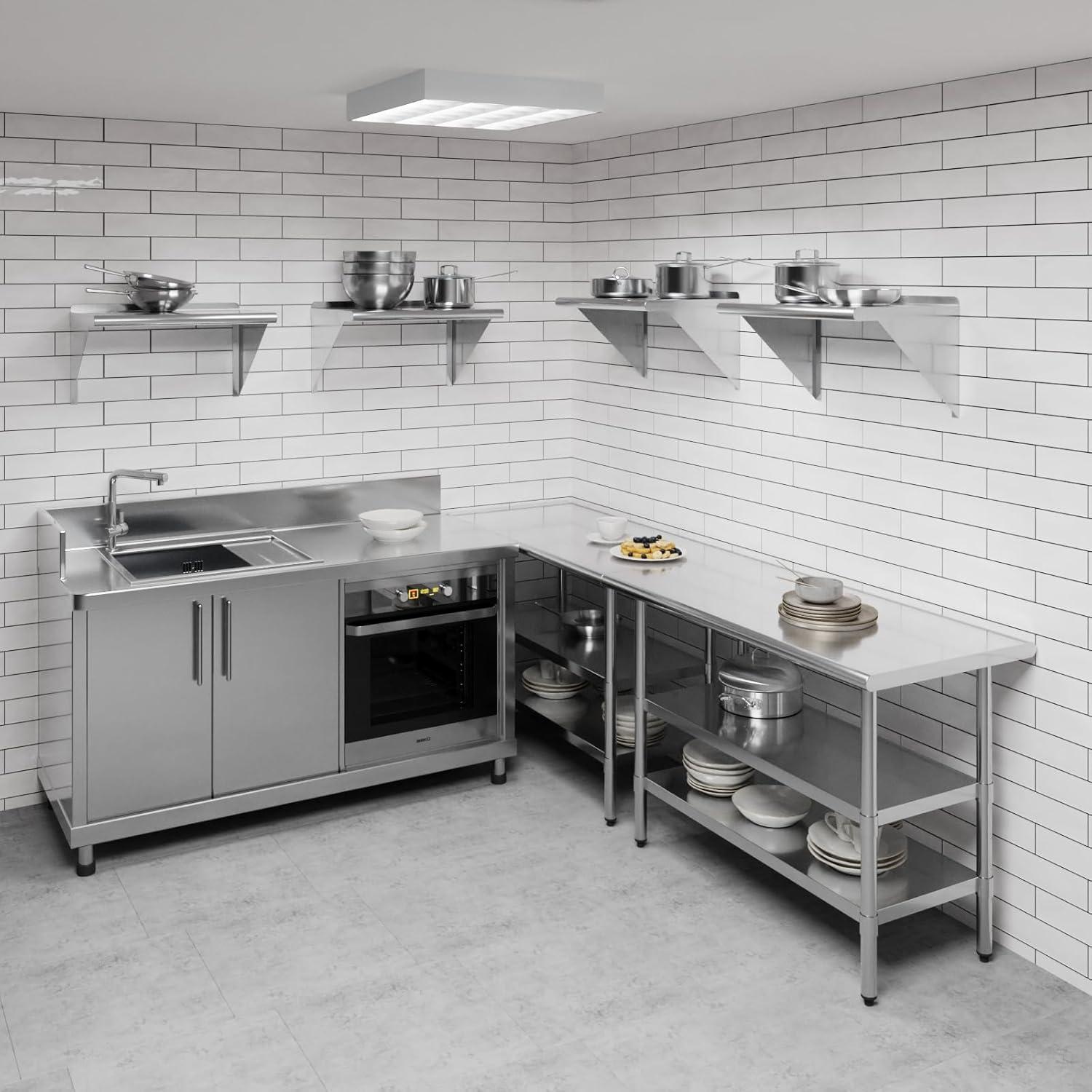 Amgood Utility Metal Wall Shelf.