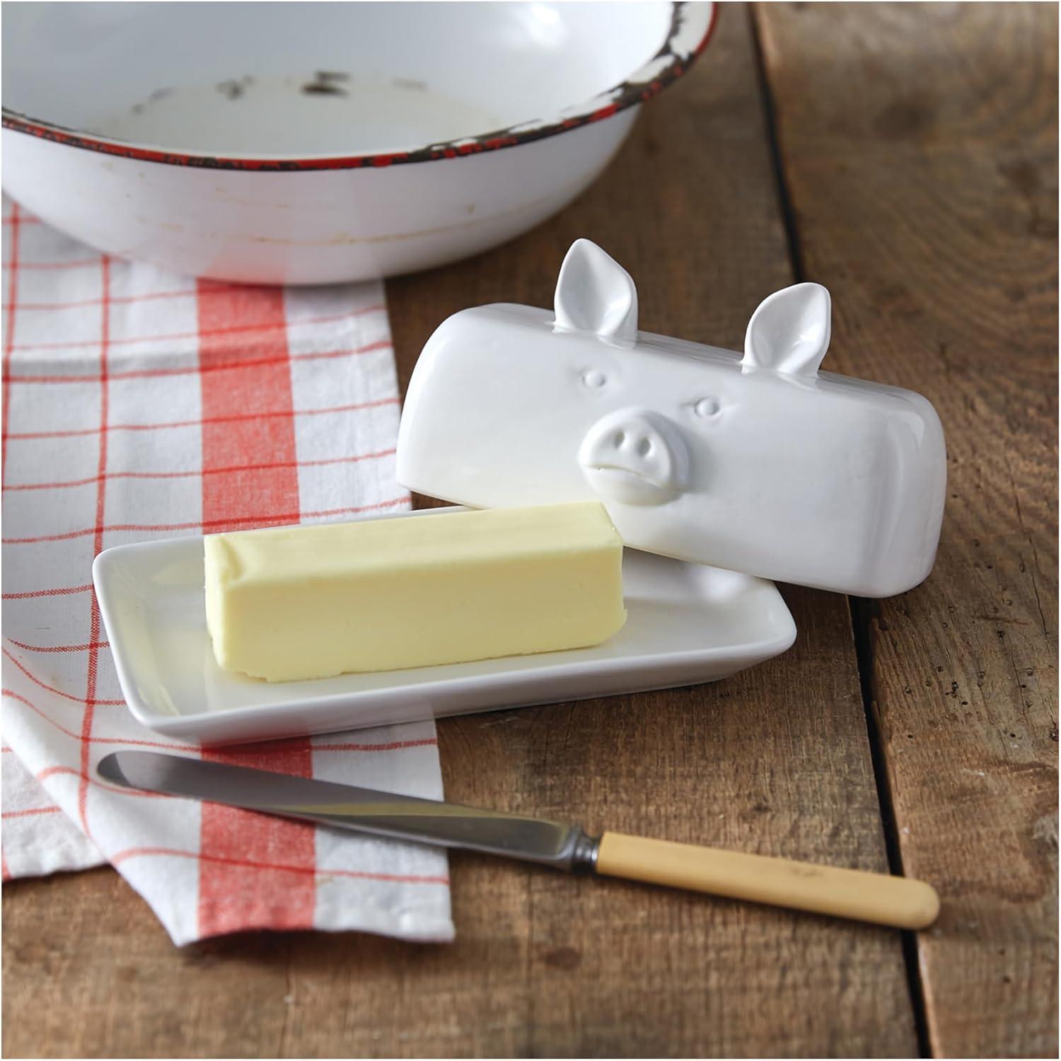 CTW Home Collection Piglet Butter Dish