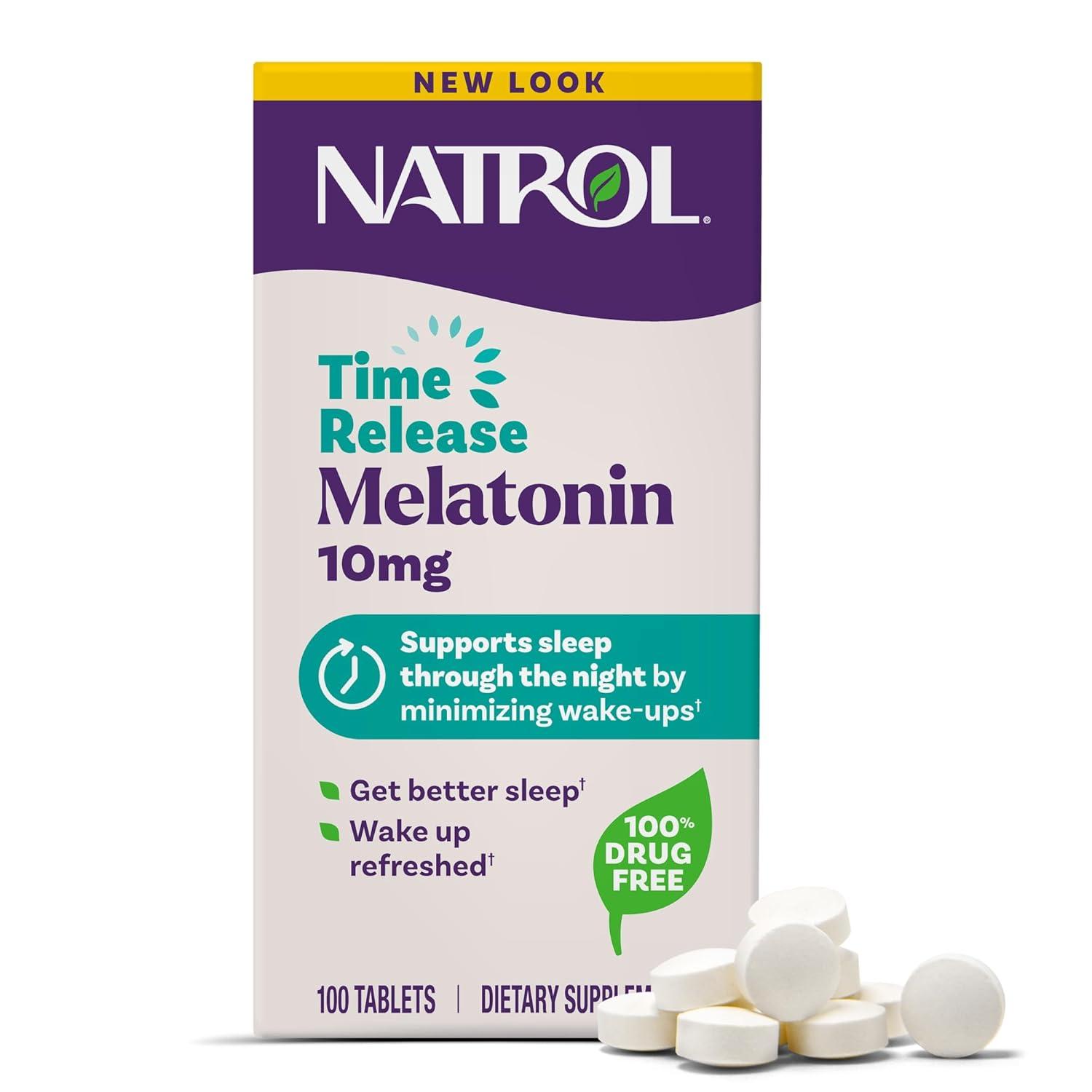 Natrol Advanced Melatonin, Sleep, 10 mg, 100 Tablets