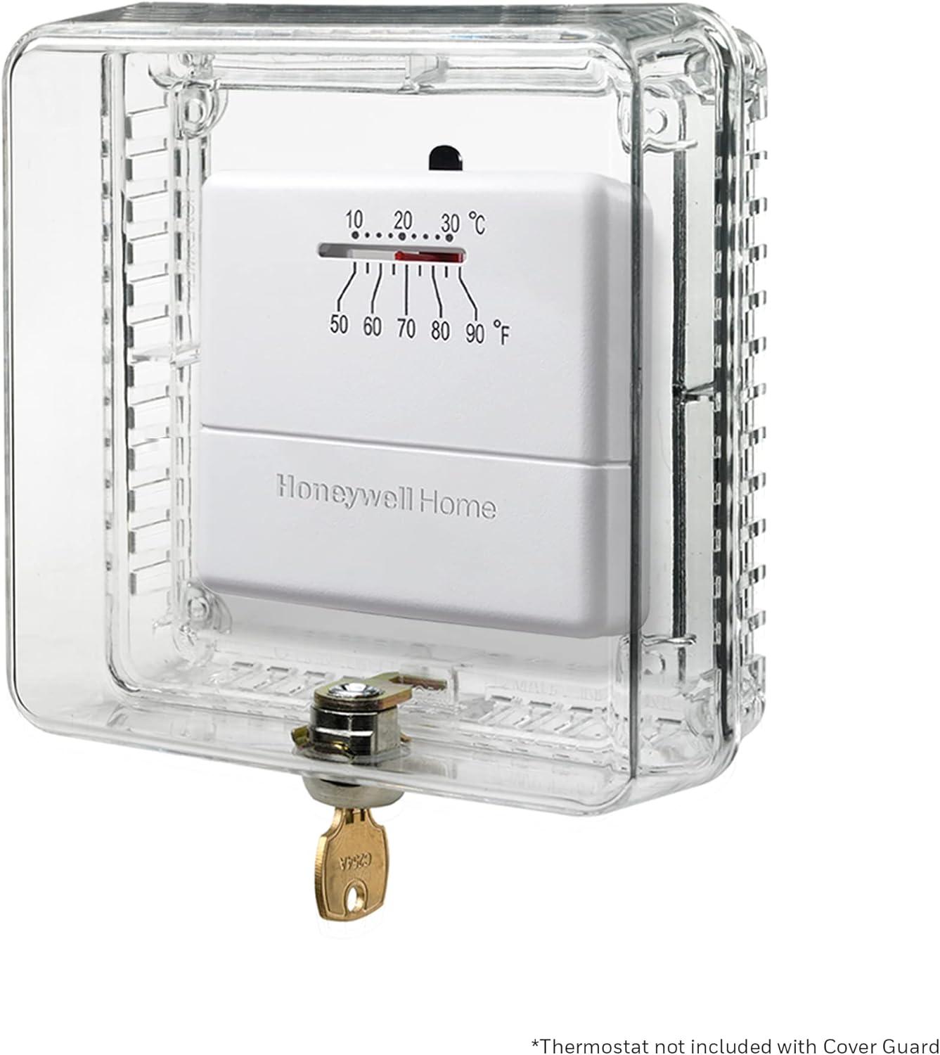 Honeywell Home CG510A Thermostat Guard, Small, Fits Thermostats 4.375H x 4.375W inches or Smaller