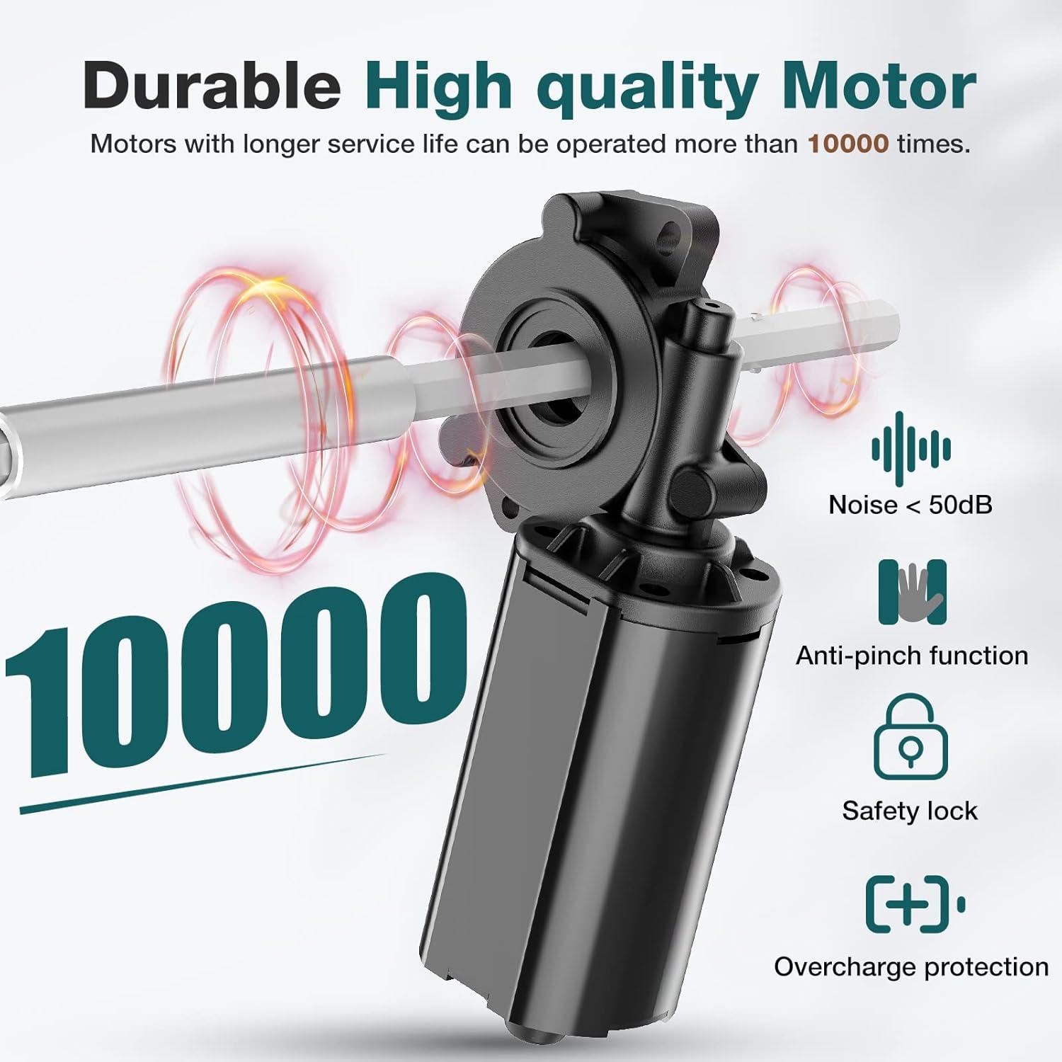 SMUG Standing Desk, 55 x 24 in Electric Height Adjustable Computer Desk Home Office Desks Sit Stand up Desk Computer Table with Memory Controller/Headphone Hook, Natural