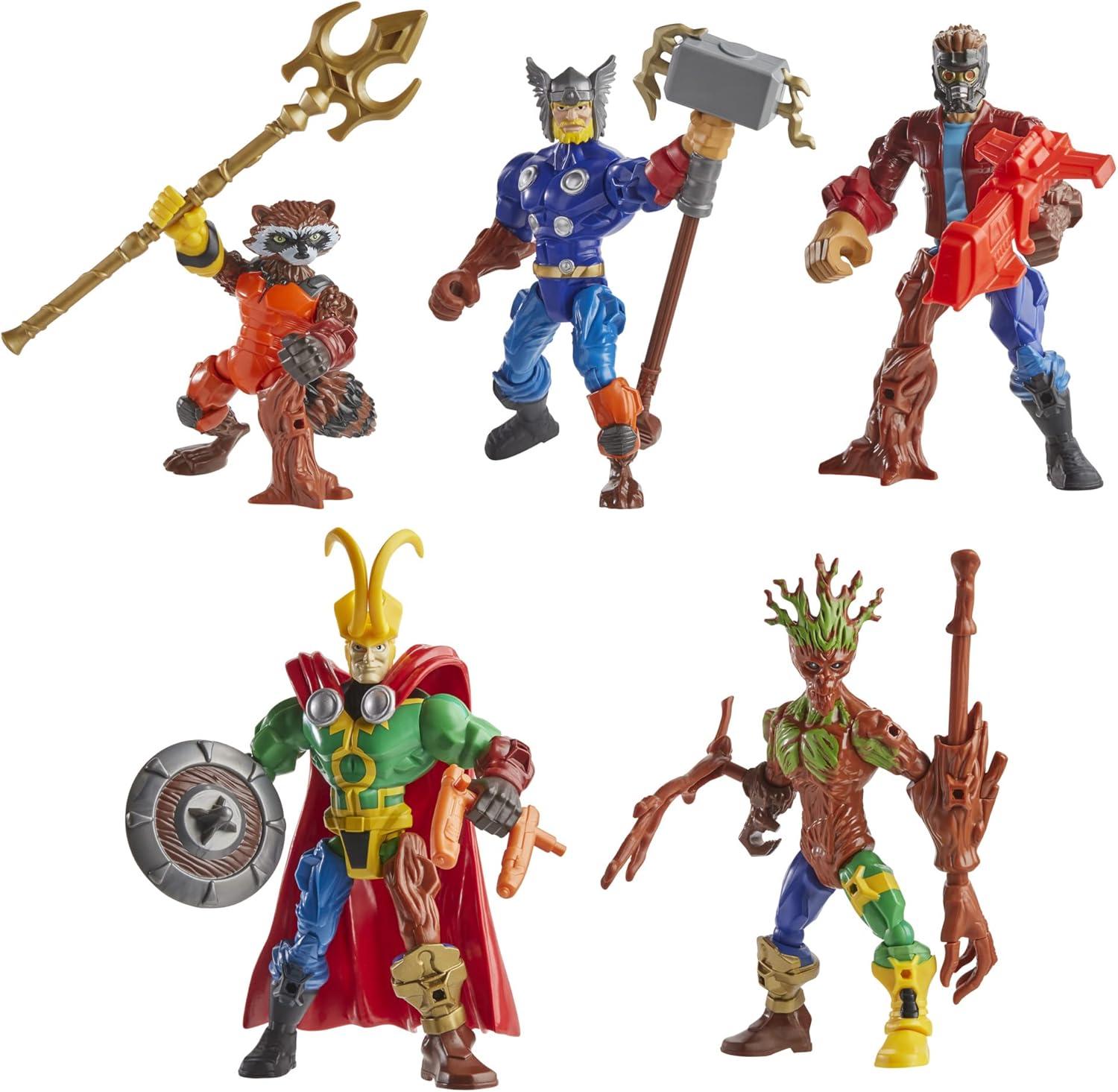 Marvel Super Hero Mashers Thor and Guardians of The Galaxy Pack