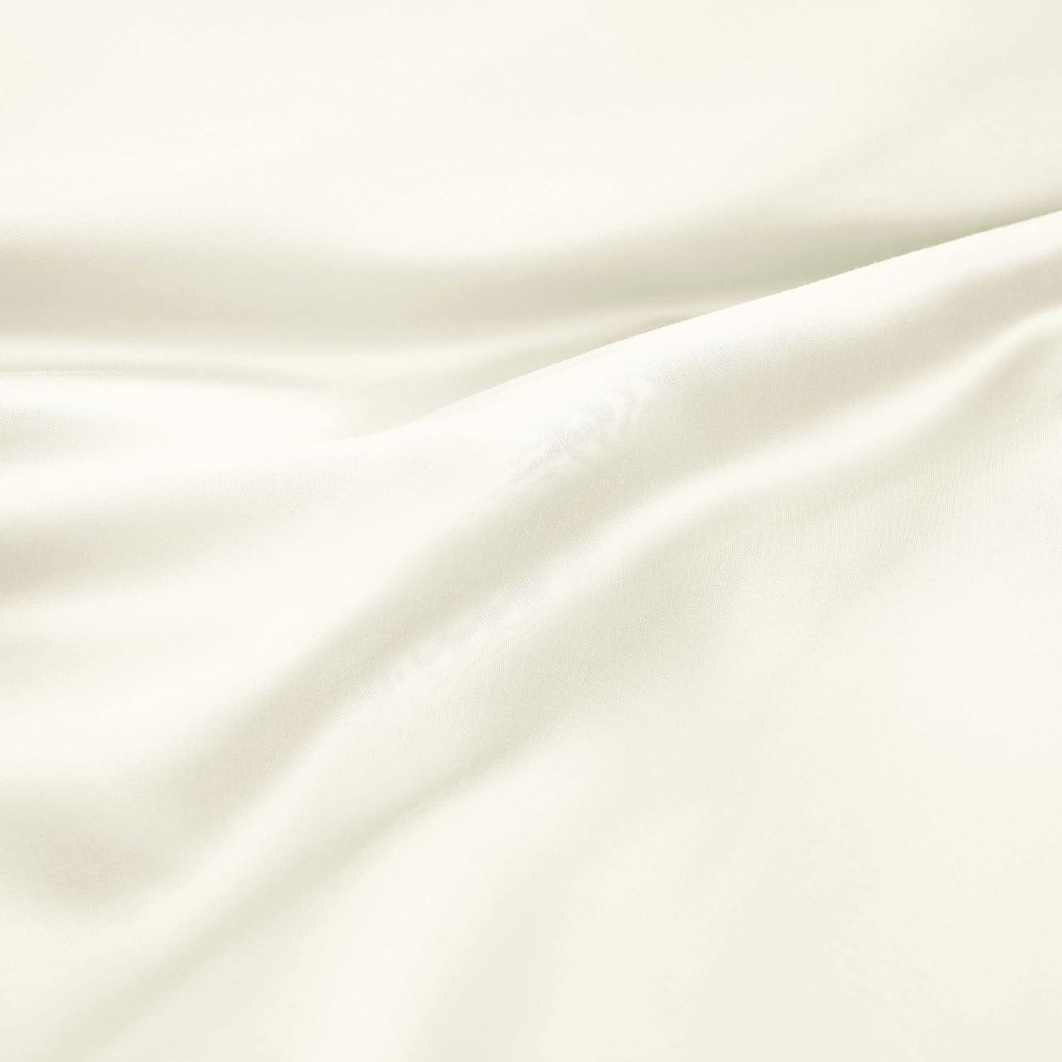 Superior Modal From Beechwood 300 Thread Count Lightweight Cooling Solid Deep Pocket Bed Sheet Set