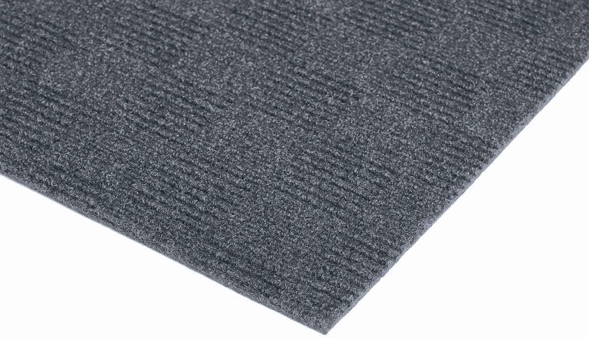 Masonry Sky Grey Carpet Tiles - 24" x 24" Indoor/Outdoor, Peel and Stick Carpet Tiles - 60 sq. ft. per box – Pack of 15 Tiles