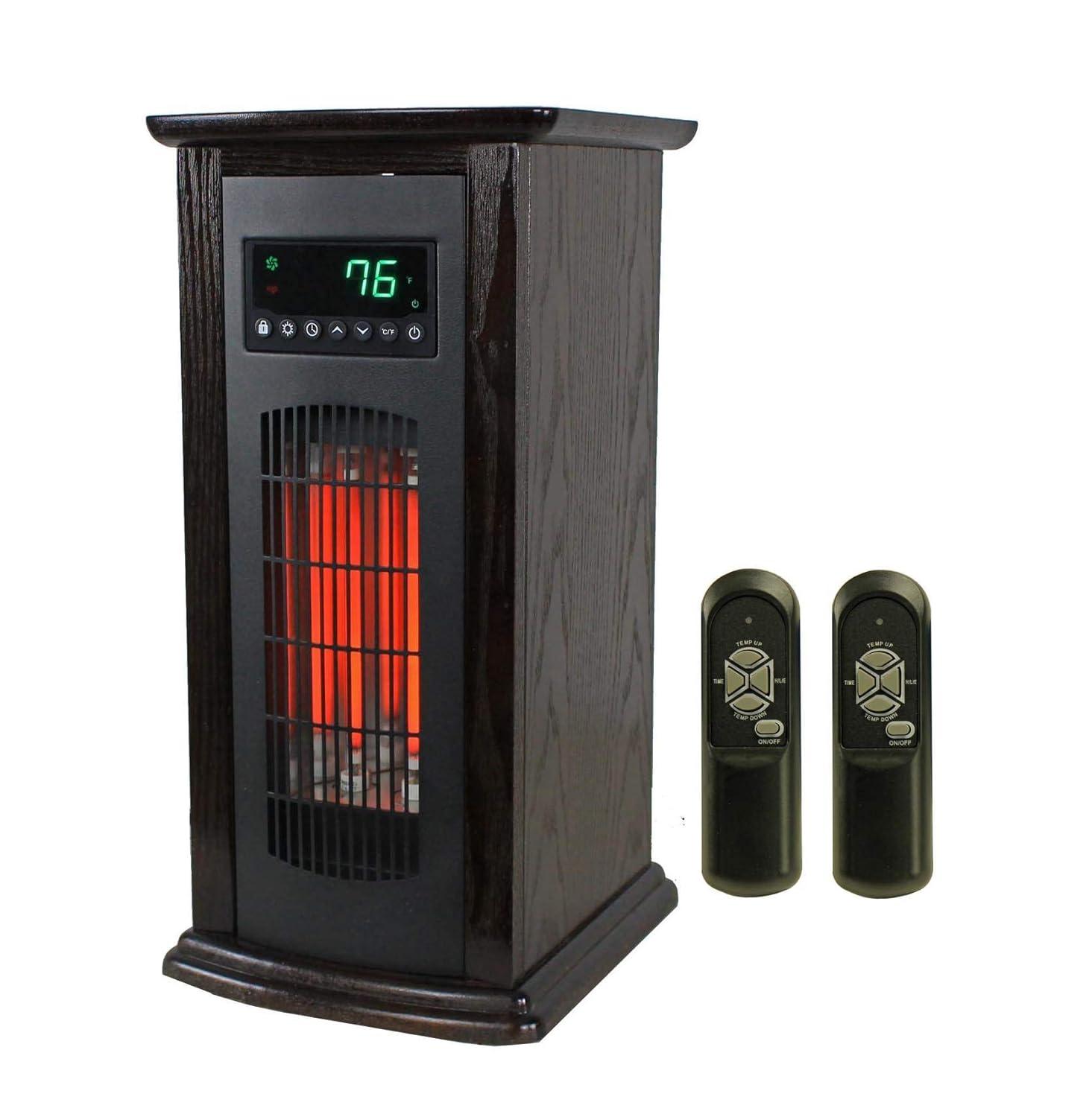 Lifesmart LifeSmart LifePro 1500 Watt 1500 BTU Infrared Quartz Indoor Tower Space Heater