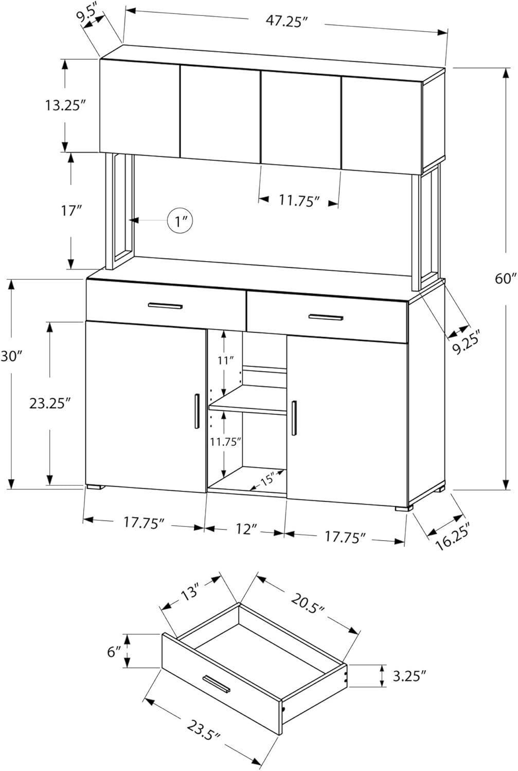 Comacho Computer Desk