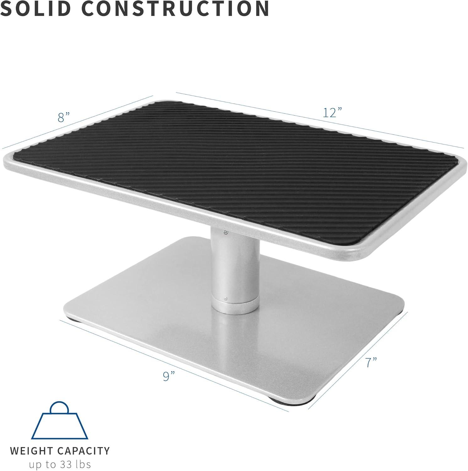 Universal Height Adjustable Ergonomic Computer Monitor and Laptop Riser Stand