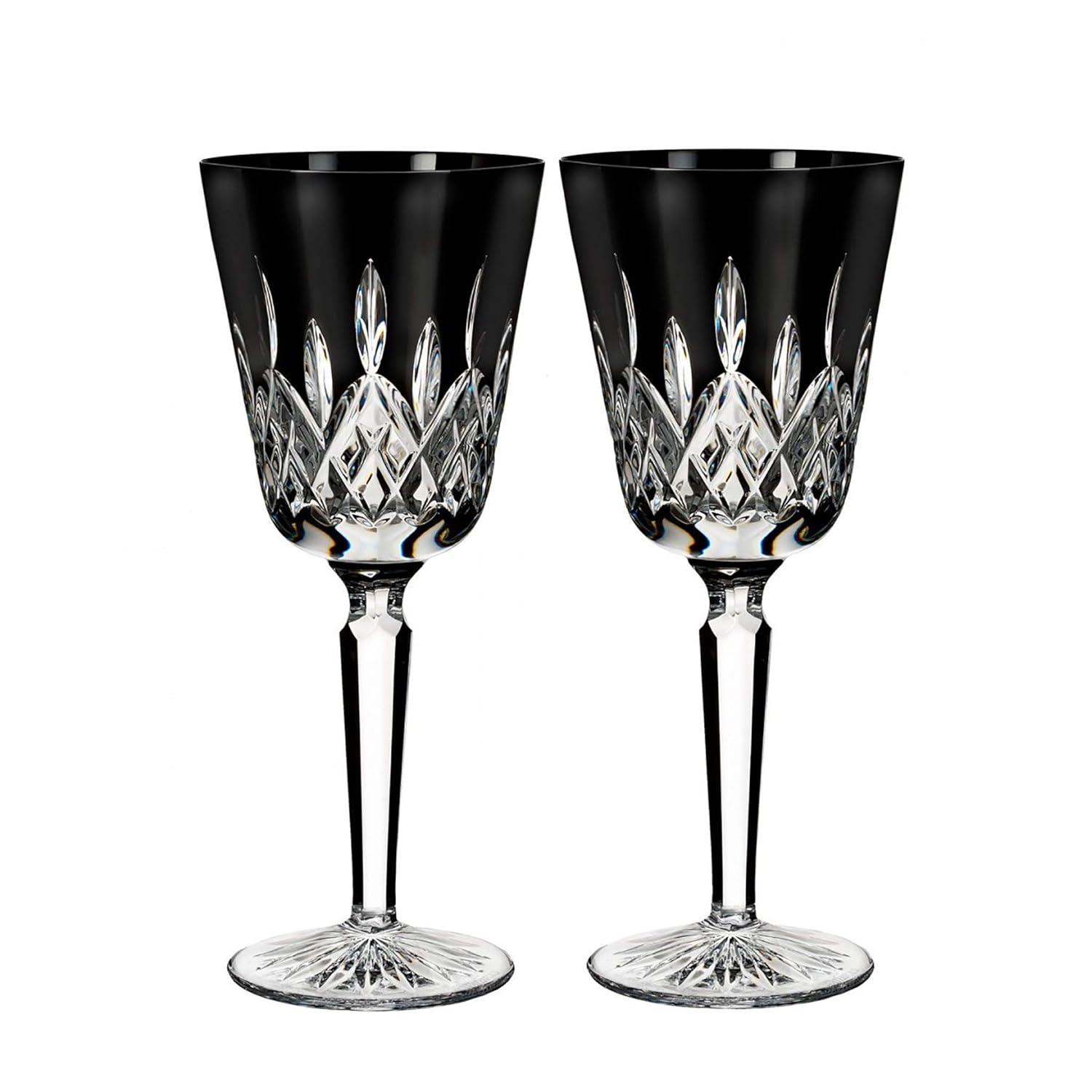 Lismore Black Goblet 9 fl oz