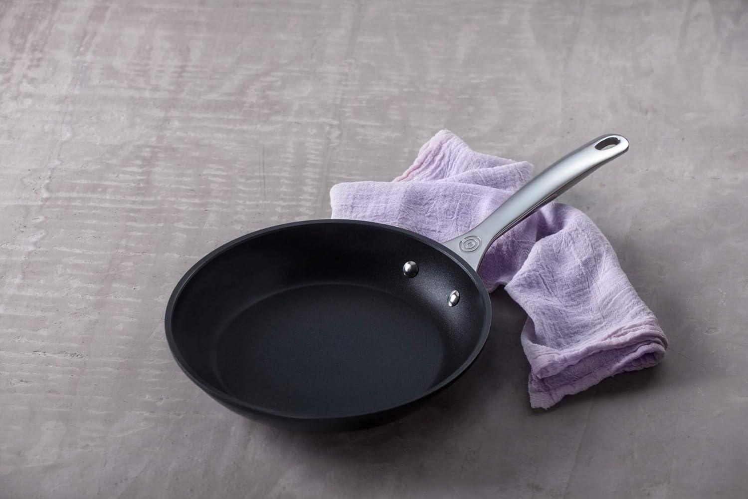 Le Creuset Black Aluminum Nonstick Fry Pan Set, 2-Piece