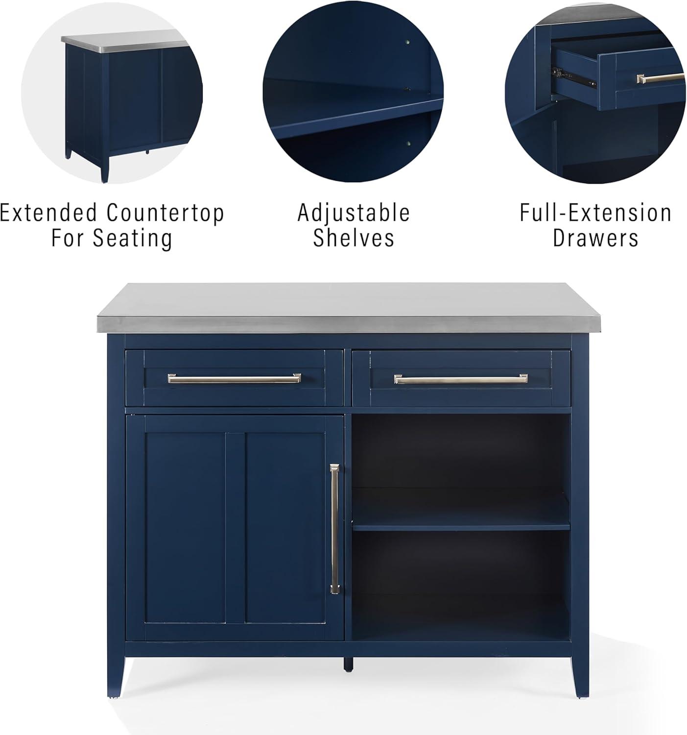 Red Barrel Studio® Harare Kitchen Island