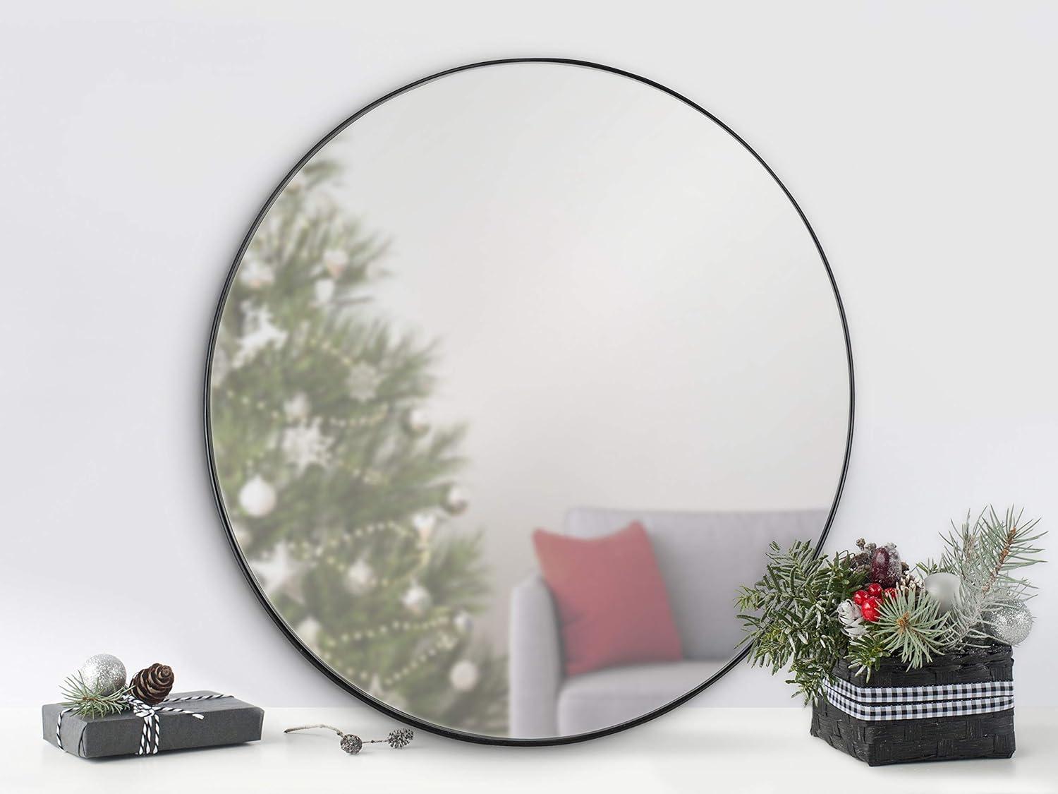 Rollo Round Wall Mirror - Kate & Laurel All Things Decor