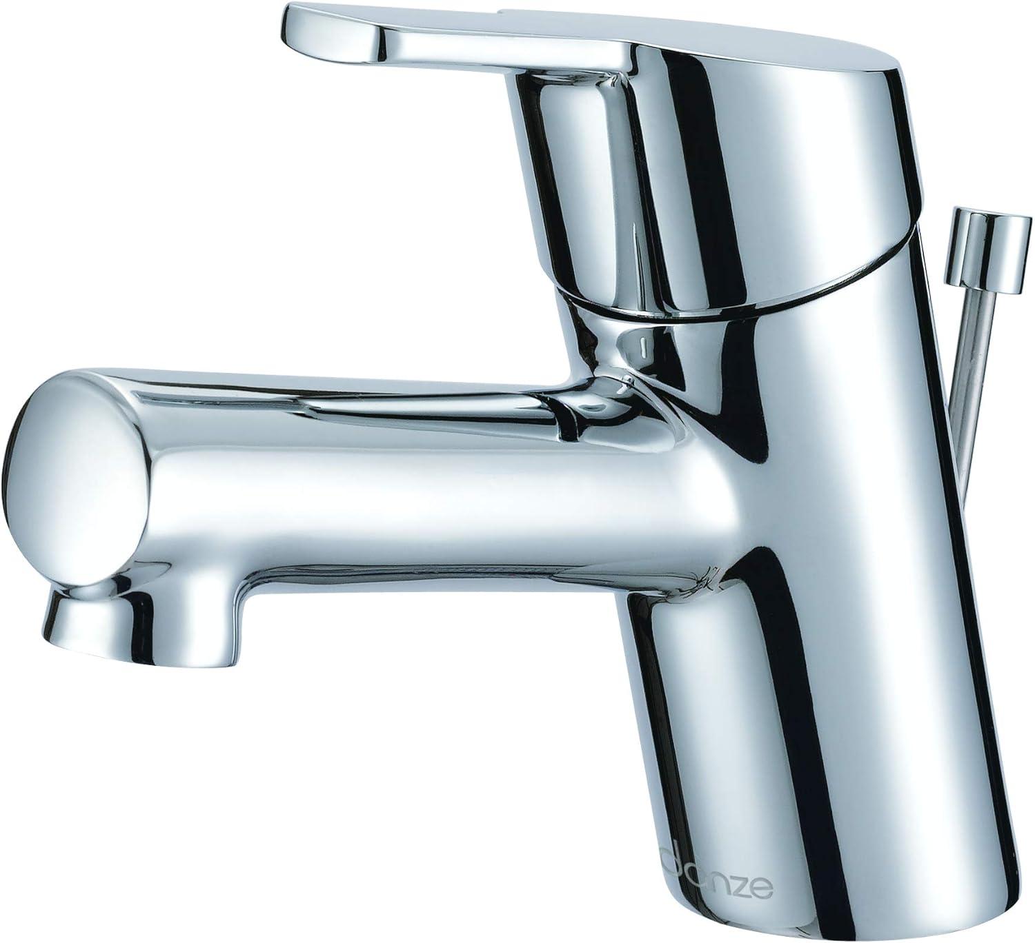 Amalfi Single Hole Bathroom Faucet with Drain Assembly