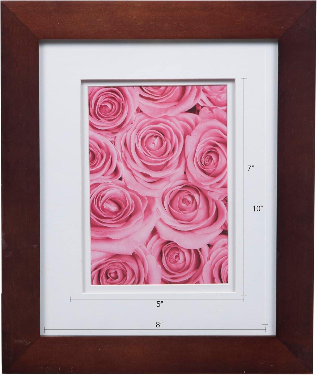 Gallery Solutions Gallery Solutions Wall Mount Or Tabletop Double Airfloat  Mat Picture Frame