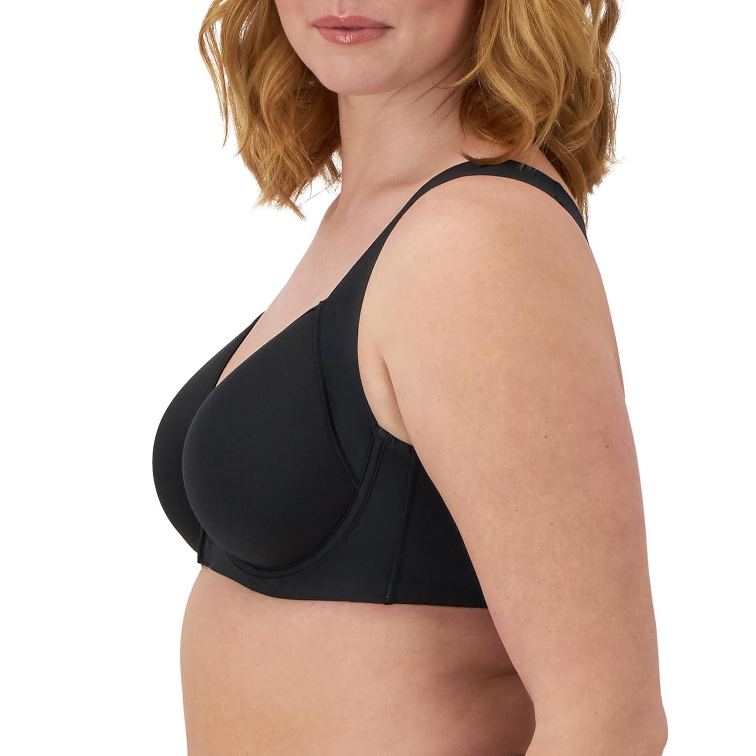 Bali Bra Womens One Smooth U Posture Boost Support Underwire Lightweight 3450