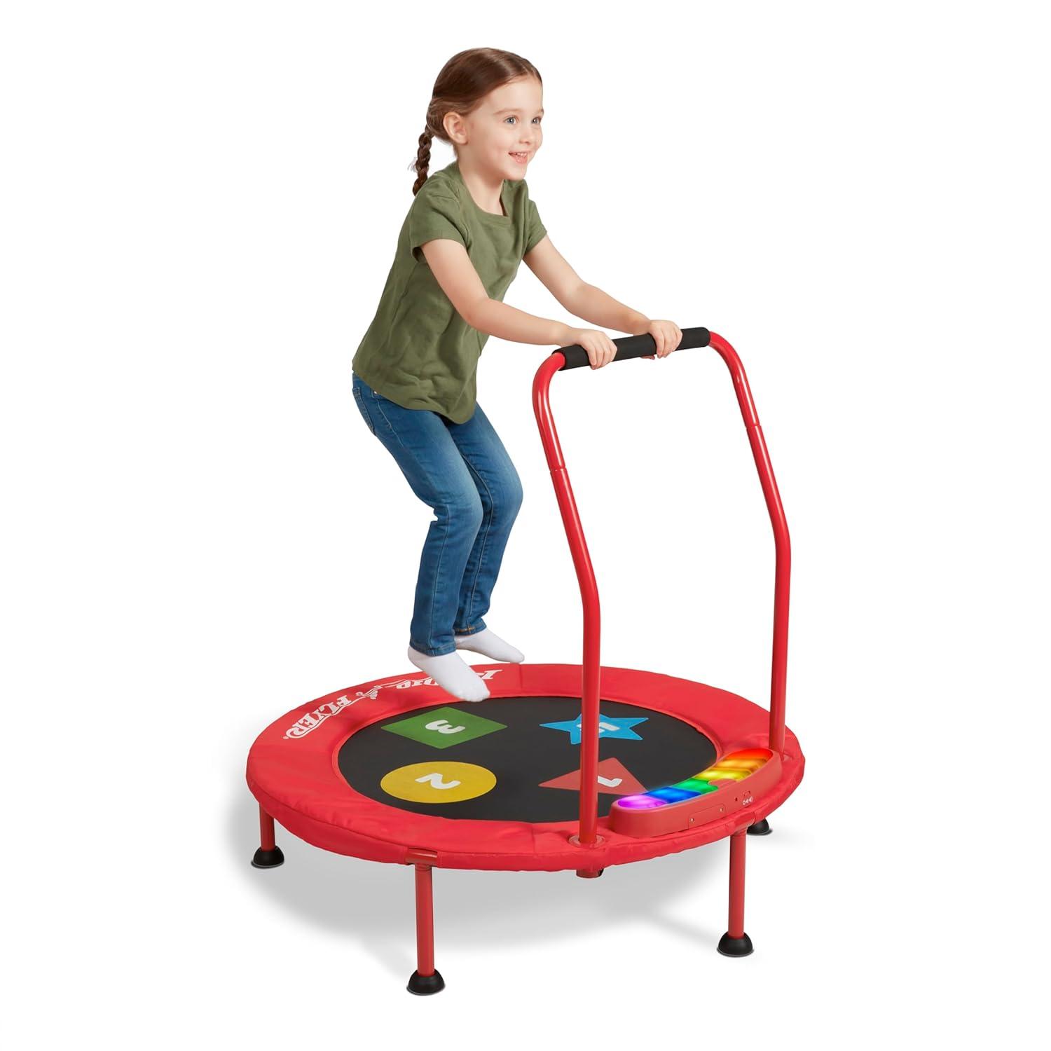Game Time Interactive Kids' Trampoline with Lights  Sounds