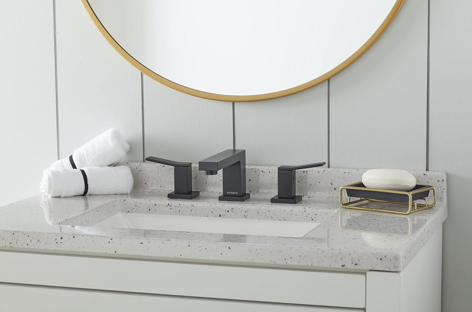 Avian Widespread Bathroom Faucet with Drain Assembly