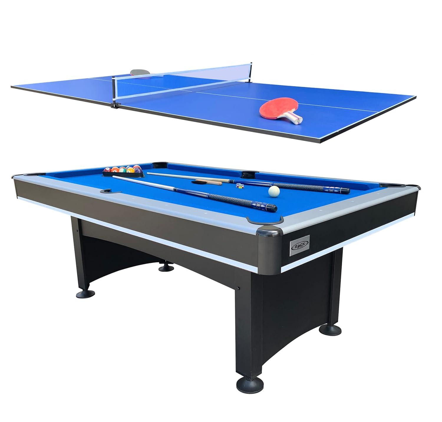 Rack Scorpius 7-Foot Multi Game Billiard/Pool With Table Tennis