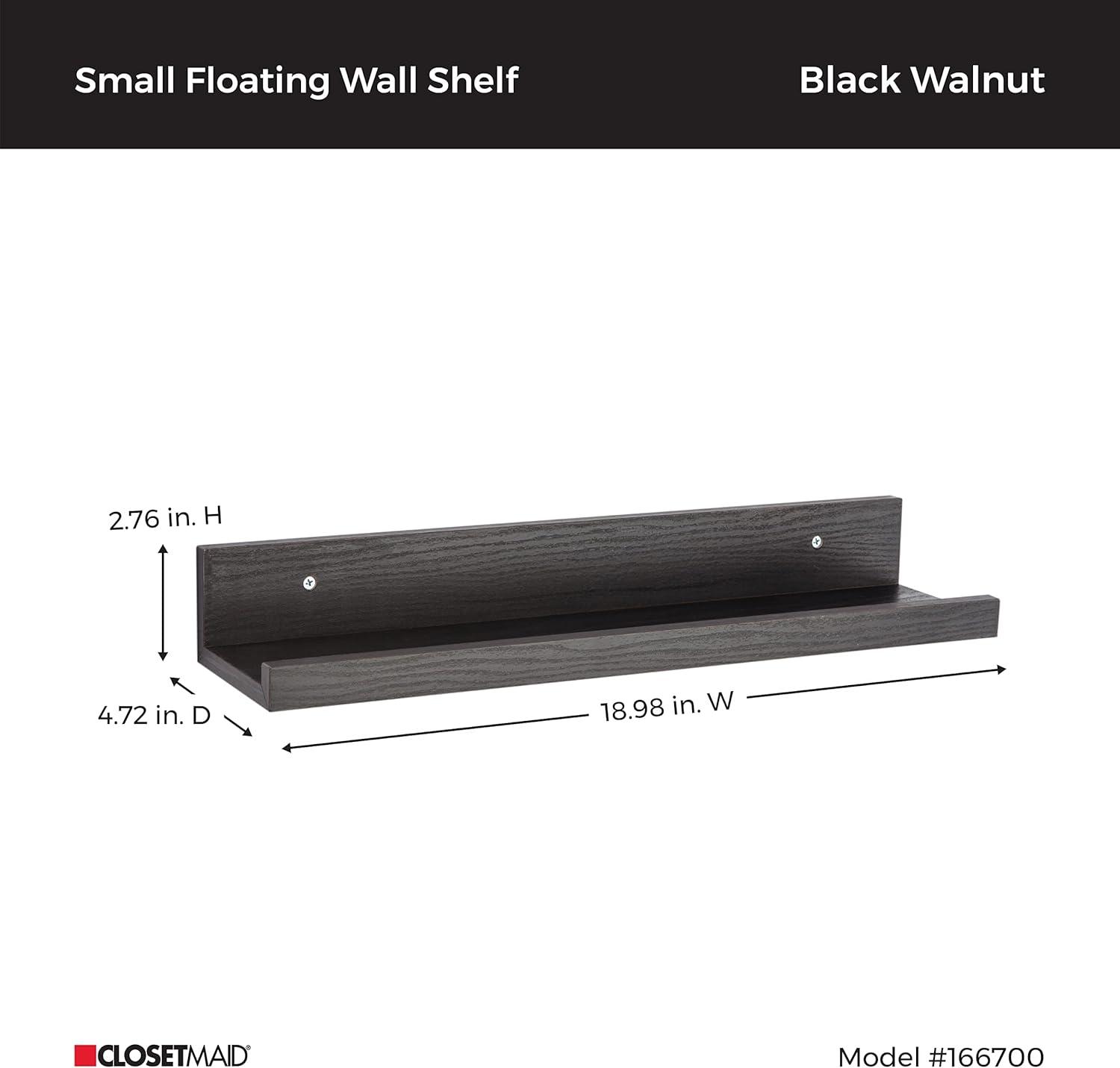 ClosetMaid 19" Floating Ledge Wall Shelf