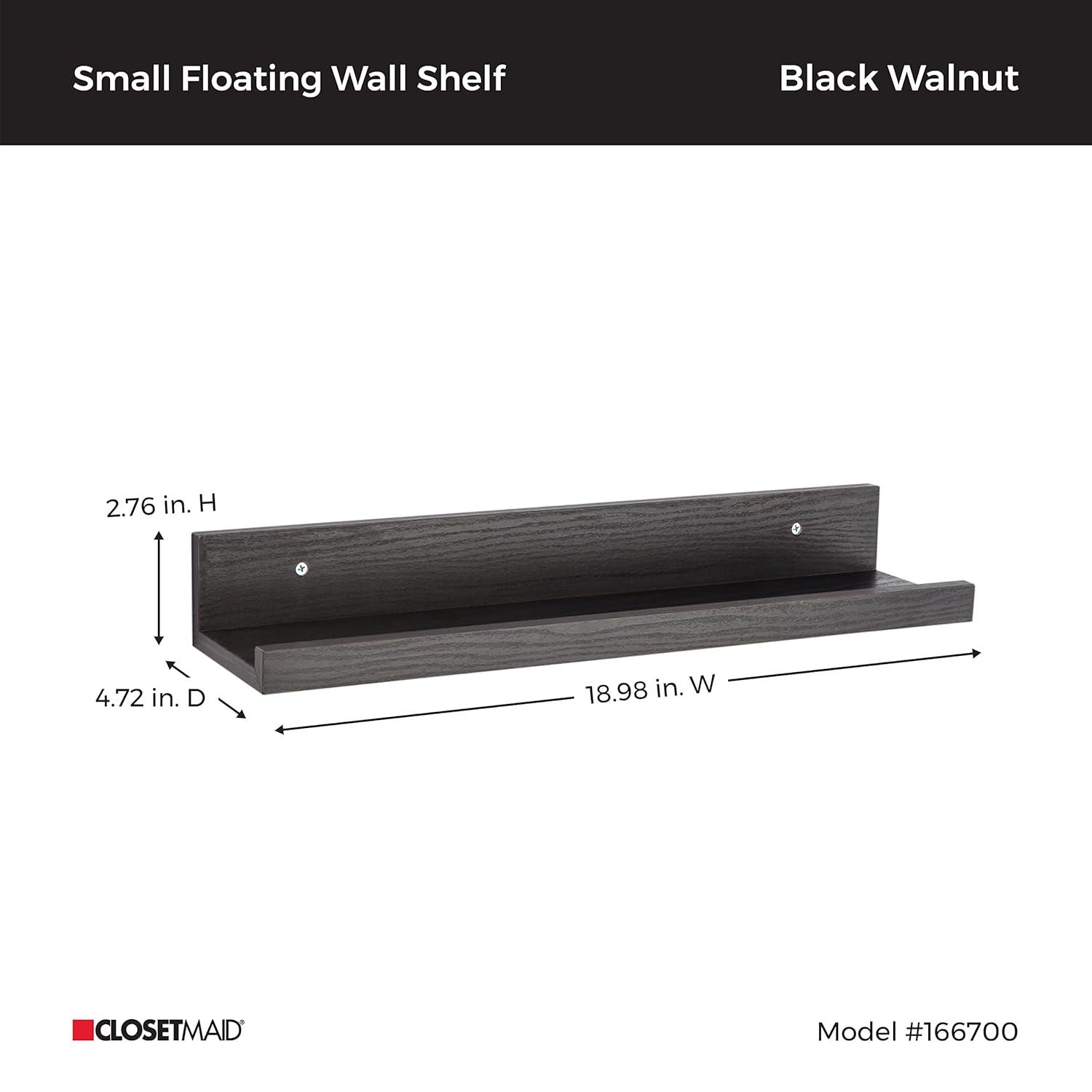 ClosetMaid 19" Floating Ledge Wall Shelf