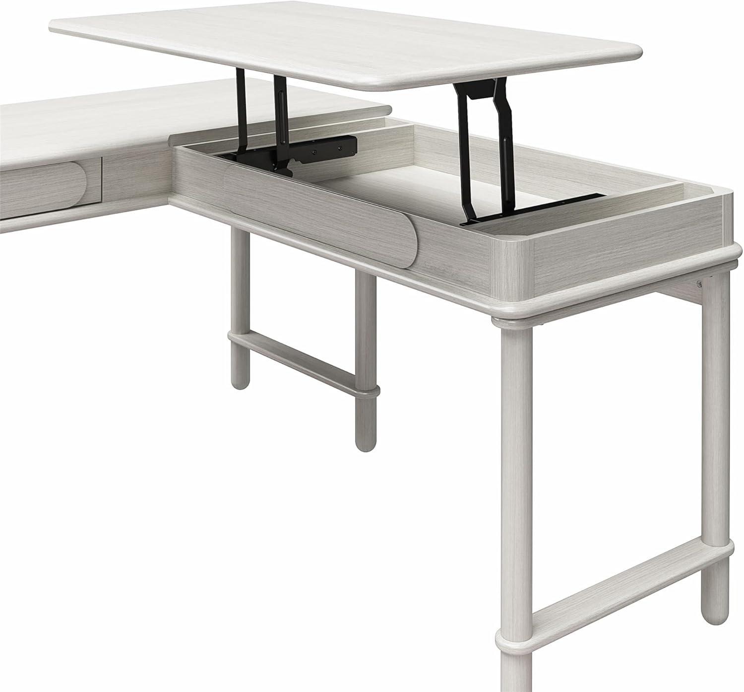 Selena L-Shape Lift Top Desk