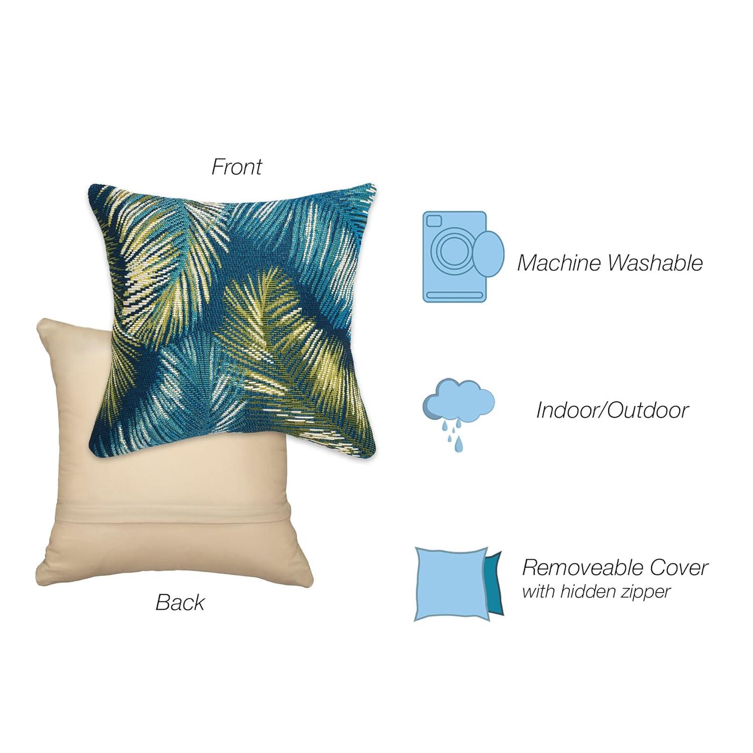 Liora Manne Marina No Decorative Addition Indoor/Outdoor Throw Pillow