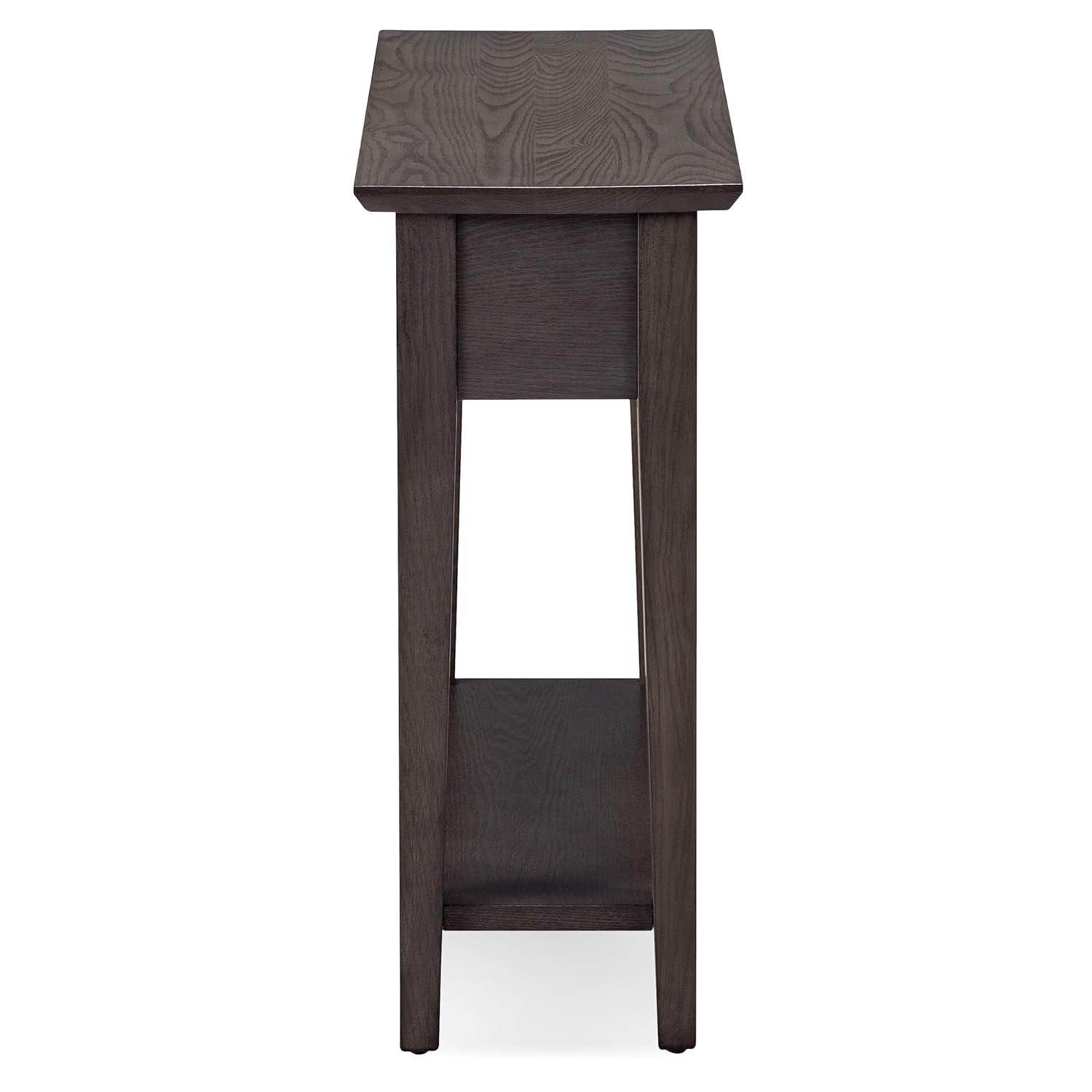 Leick Home Favorite Finds Recliner Table Smoke Gray