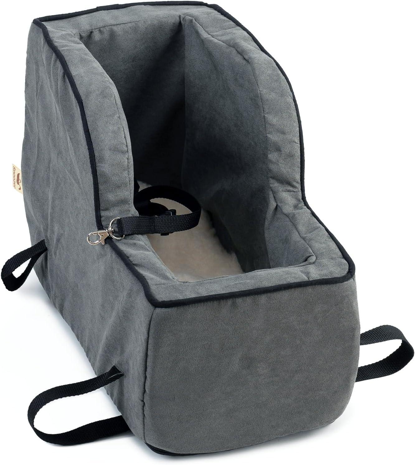 Small Black Soft-Sided Dog Carrier with Adjustable Strap