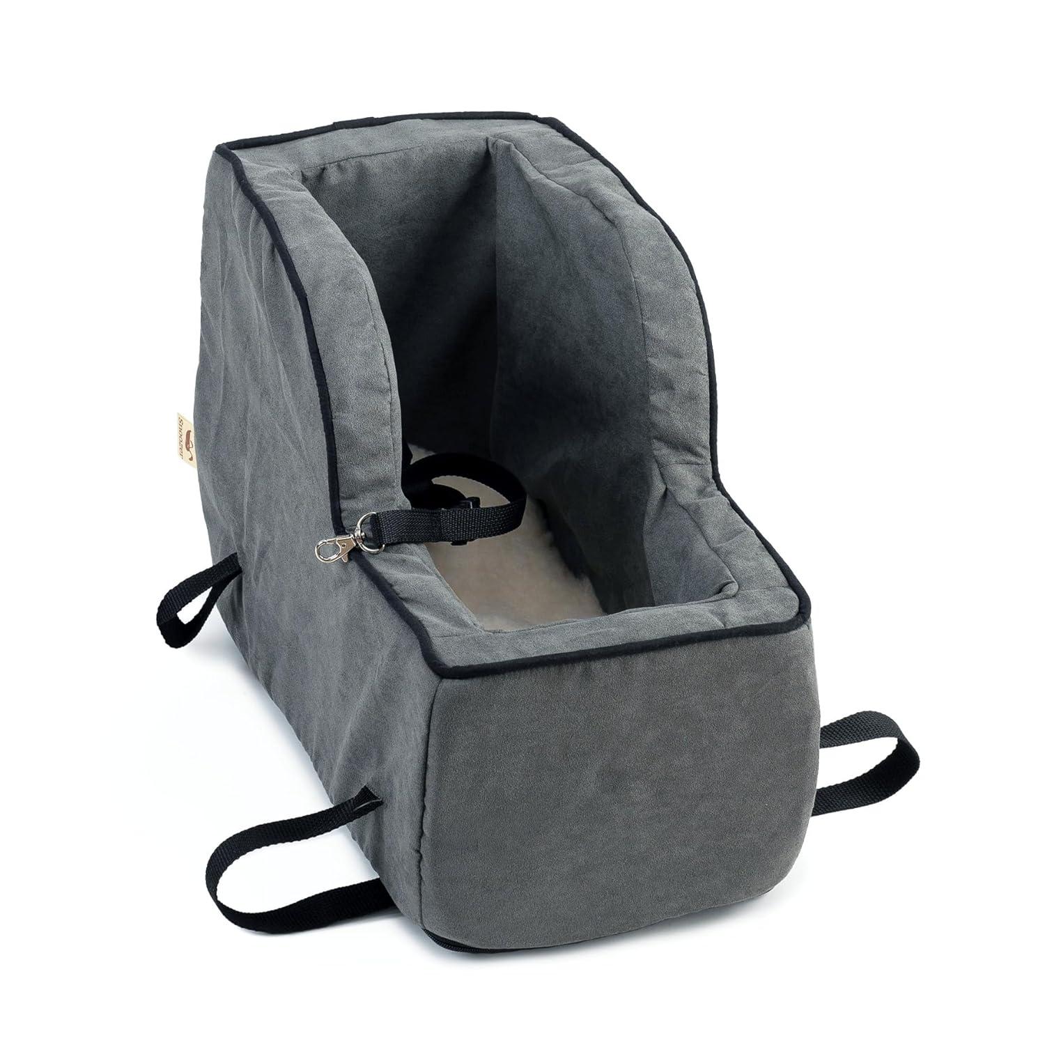 Small Black Soft-Sided Dog Carrier with Adjustable Strap