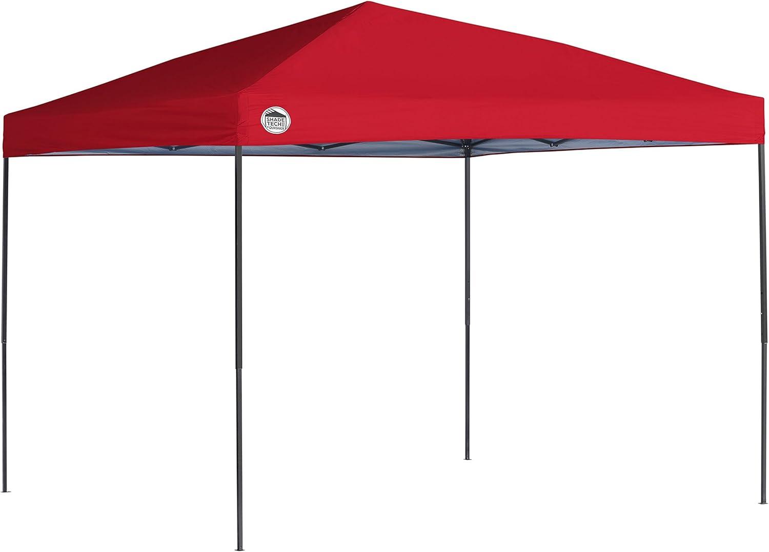QuikShade Shade Tech Shade 10' x 10' Shade Tech 100 Square Feet of Shade Straight Leg Base Outdoor Pop-up Canopy